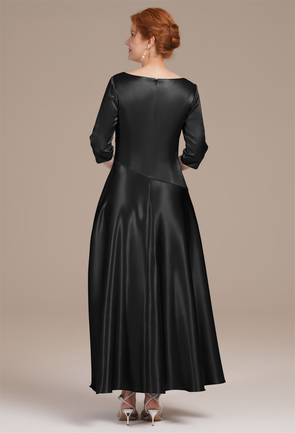 AW Psaltery Black Metallic  Mother of the Bride Dresses